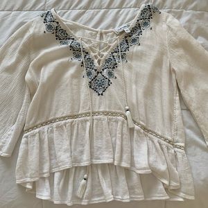Boho Abercrombie and Fitch Shirt
